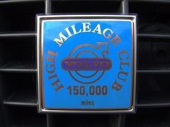 150k High Mileage Club Badge