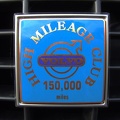 150k High Mileage Club Badge